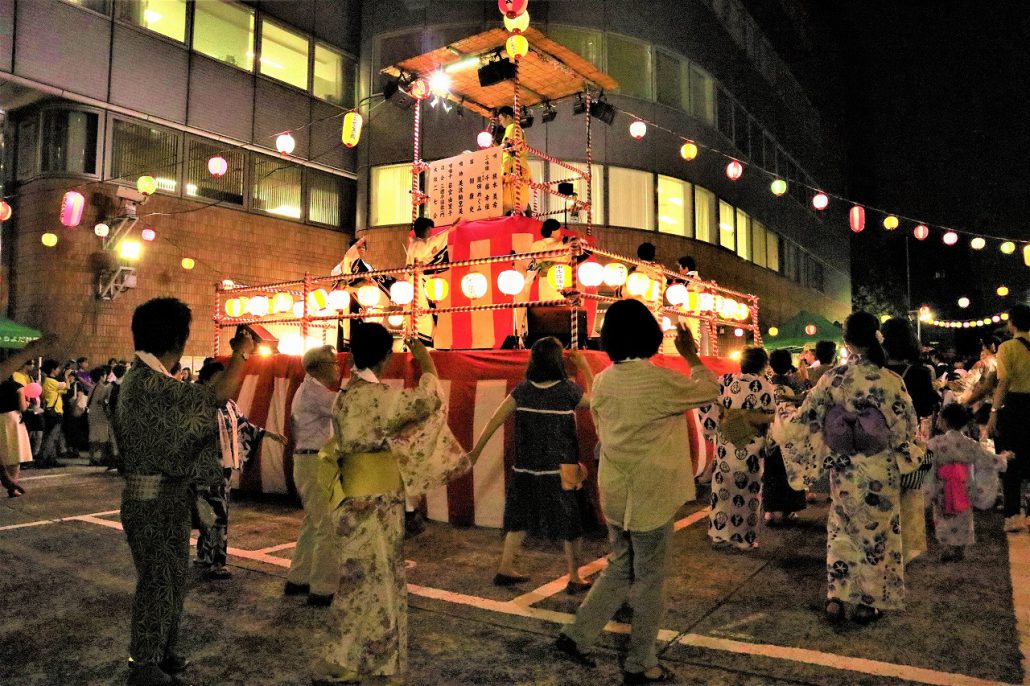 終了 日本テレビ通り納涼盆踊り大会 ちよだコミュニティラボ